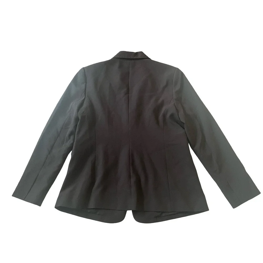 NWT Nine West Women's Size 16 City Blazer Black Career Formal Capsule Work‎